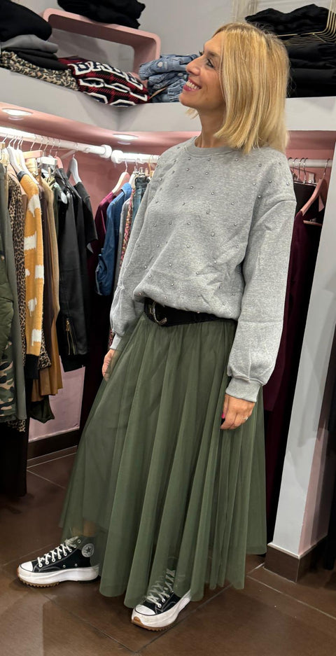 Gonna tulle Militare