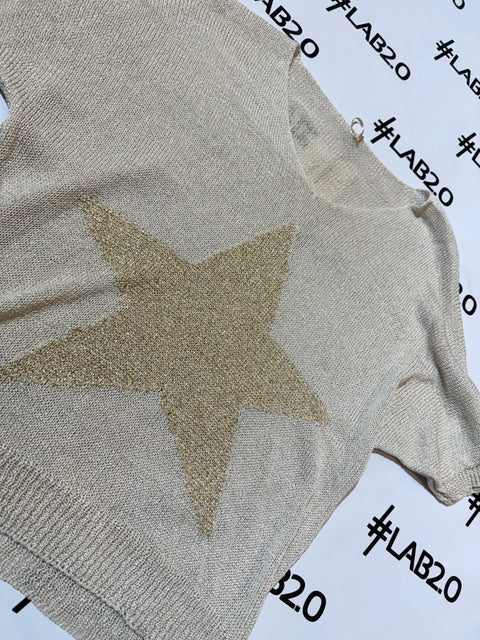 Maglia Star Beige