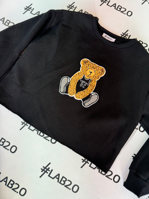 Felpa Bear Nera