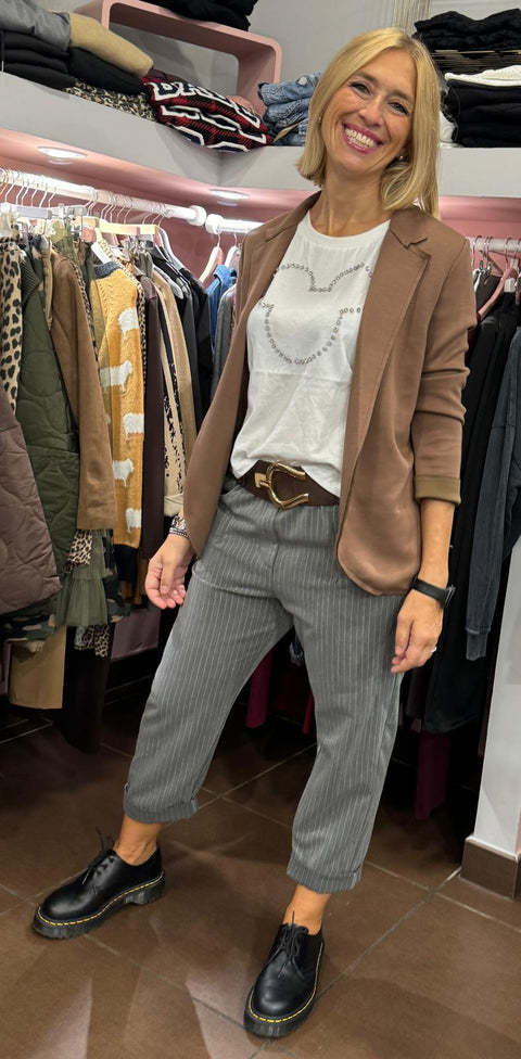 Pantalone Berlino Grigio