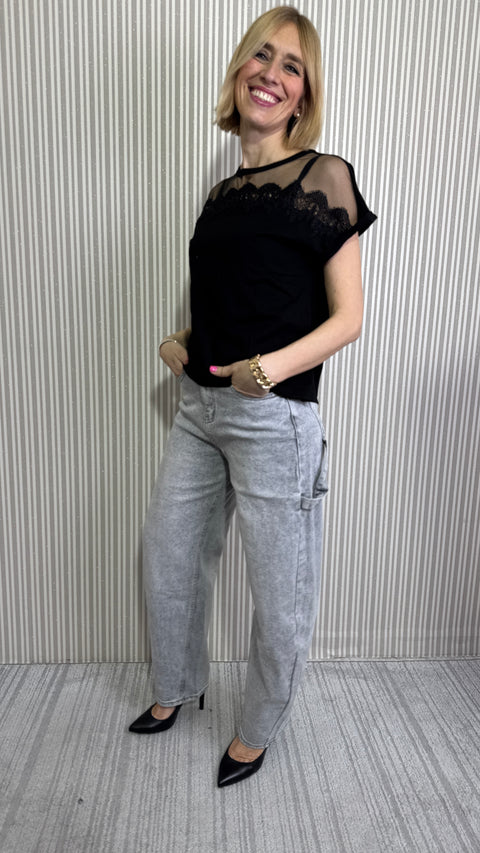 T-shirt Cristina Nera