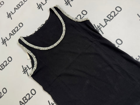 Canottierina Beatrice Nera