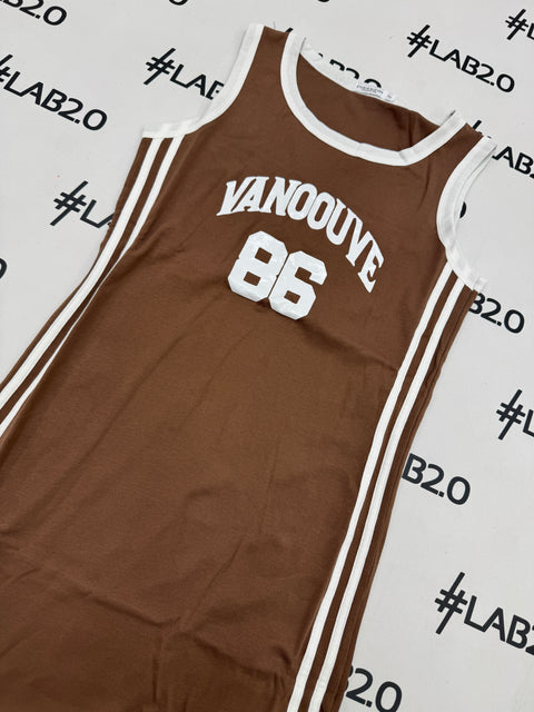 Abito Sissy Number Marrone