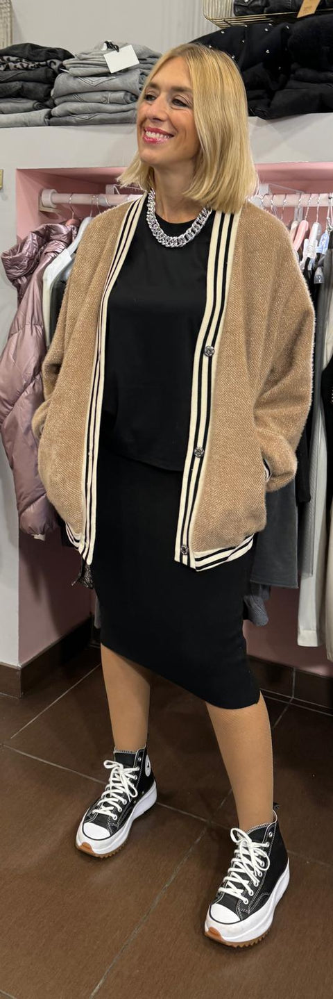 Cardigan Fluffy Beige