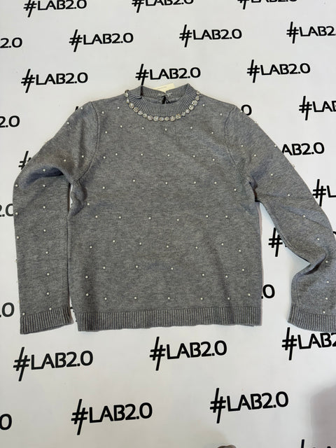 Maglioncino Perle Grigio