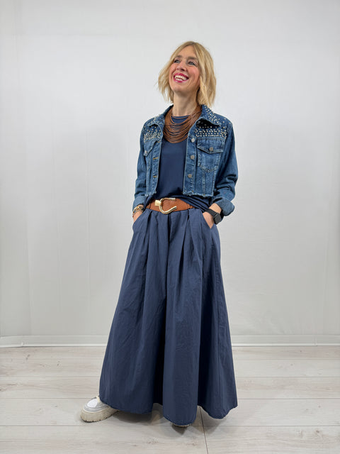 Panta-gonna Laura SUMMER Blu