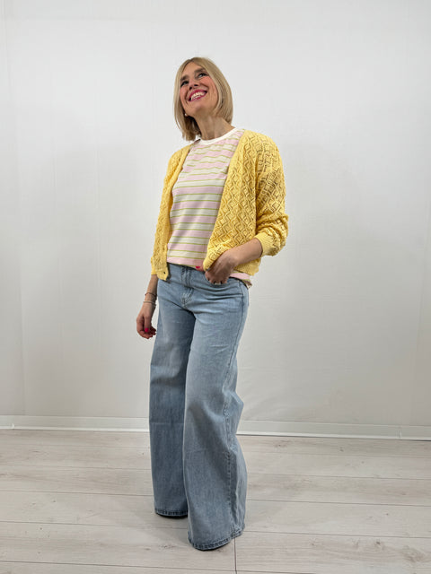 Cardigan Bez Giallino