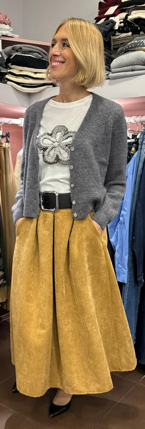 Cardigan Pretty Grigio