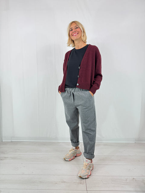 Pantalone Momy Spinato