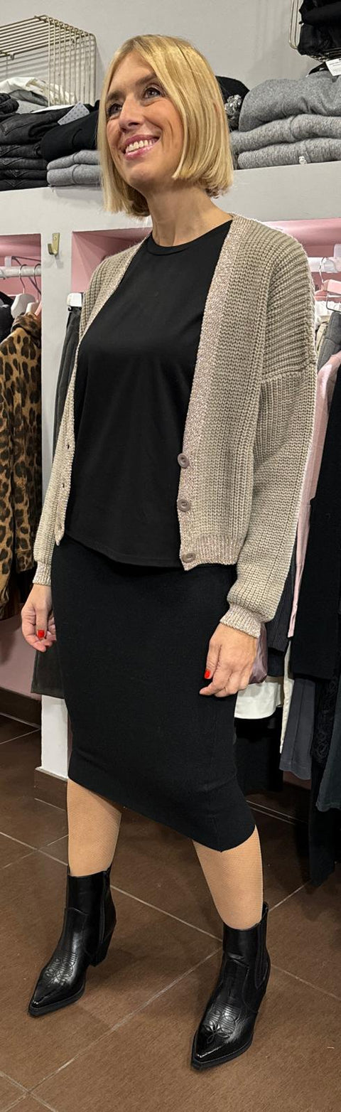 Cardigan Isa Tortora