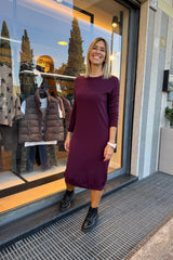 Abito Adele Bordeaux