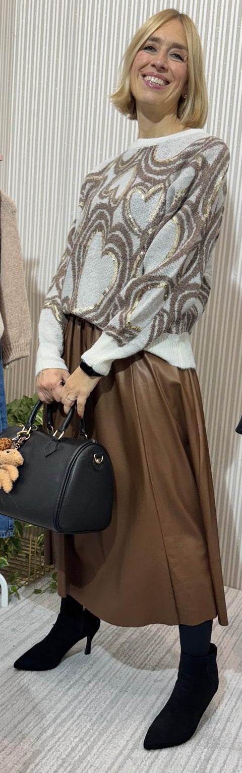 Maglione Jane Biscotto