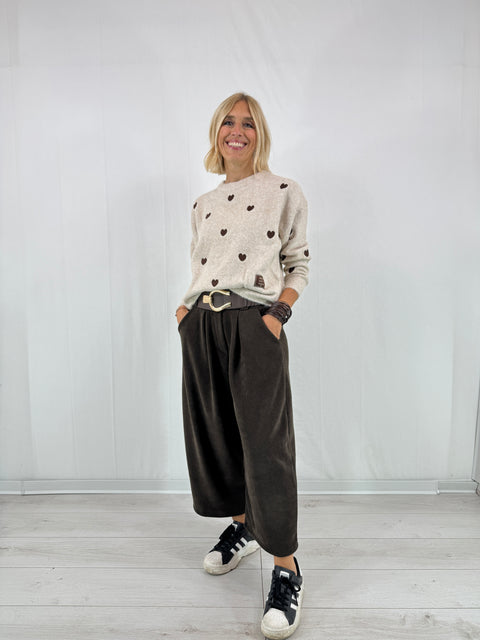 Pantalone Cleo Marrone