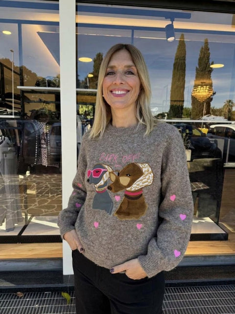Maglione Cathrine Tortora