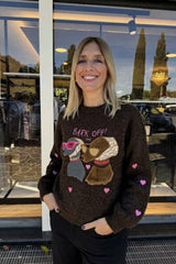 Maglione Cathrine Marrone