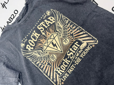 T-shirt  Rock Star Delavè