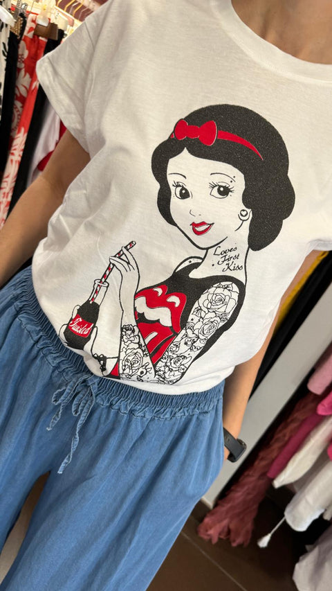 T-shirt Biancaneve