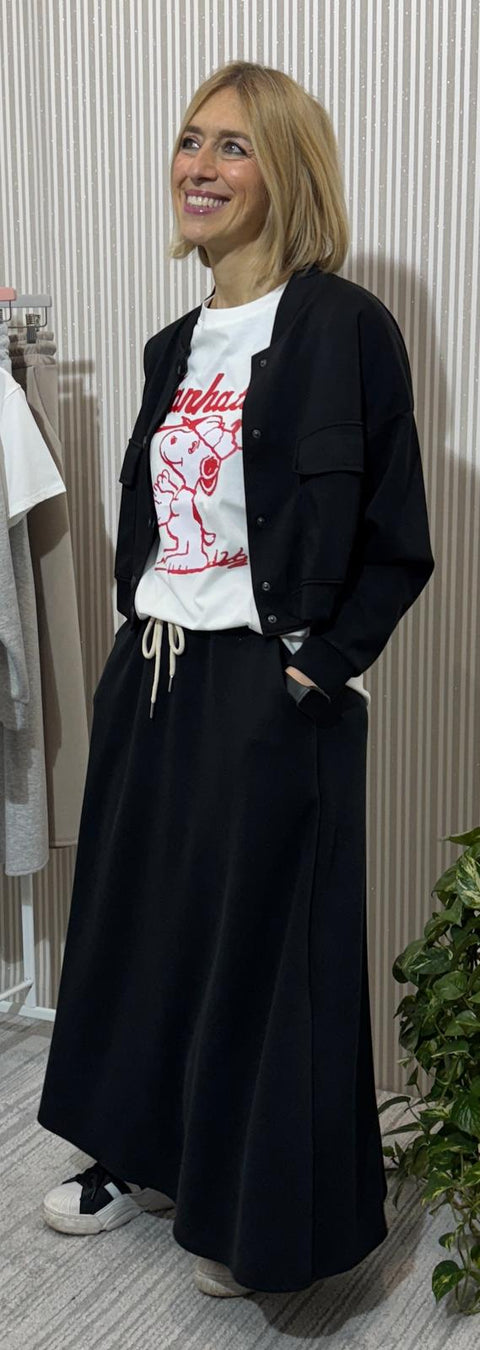 Bomber Gaia Spring Nero