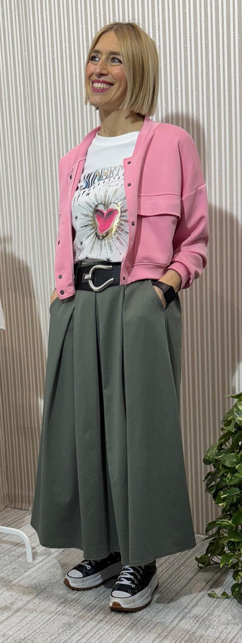 Bomber Gaia Spring Pink