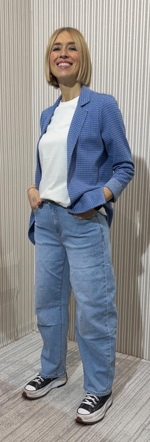 Blazer Elodie Azzurro