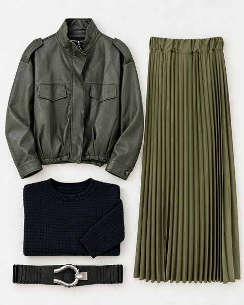 Total Look Brenda Militare